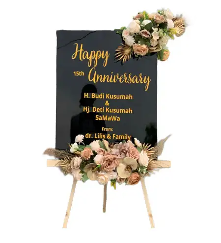 Papan Bunga Akrilik Margo Rahayu
